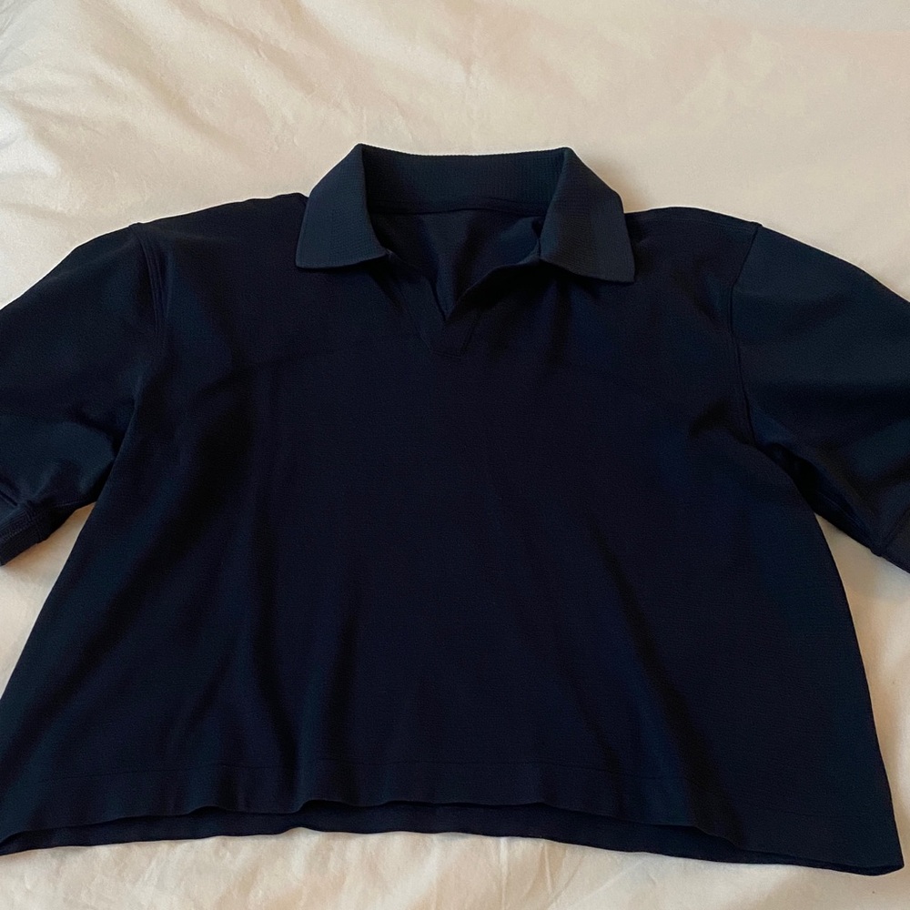 Lululemon Swiftly Tech Relaxed-Fit Polo Shirt - Navy Blue
